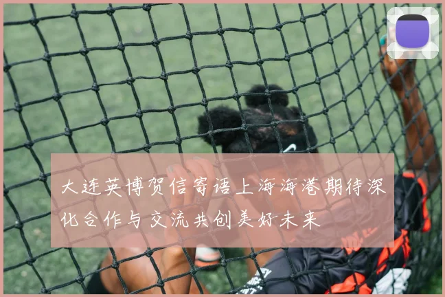 大连英博贺信寄语上海海港期待深化合作与交流共创美好未来